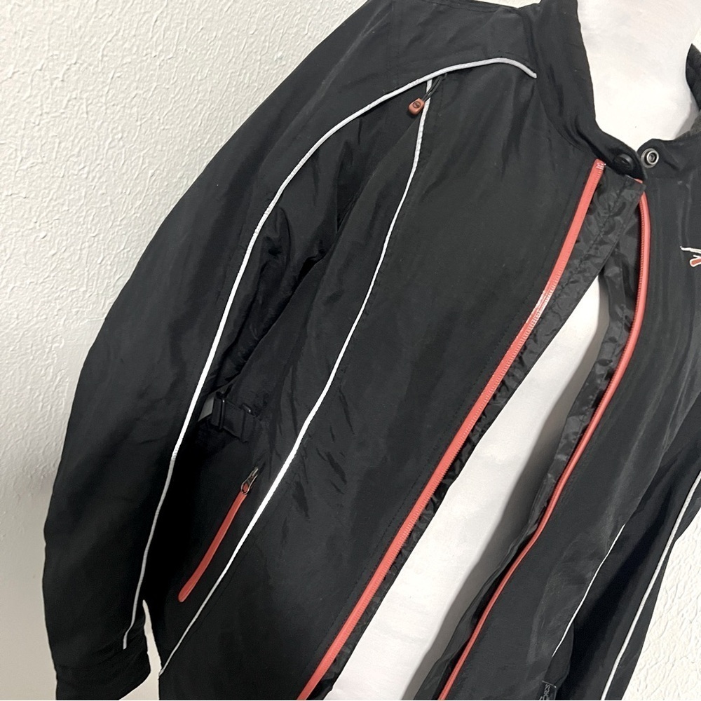 Harley Davidson RCS FUNCTIONAL Shell Jacket Women's Size Large Black Reflective - Picture 6 of 14